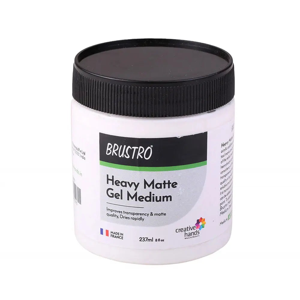 Brustro Matte Gel Medium 237ml Brustro